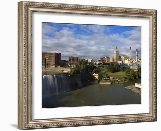 High Falls Area, Rochester, New York State, United States of America, North America-Richard Cummins-Framed Photographic Print