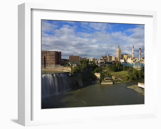 High Falls Area, Rochester, New York State, United States of America, North America-Richard Cummins-Framed Photographic Print