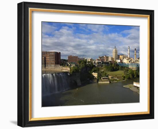 High Falls Area, Rochester, New York State, United States of America, North America-Richard Cummins-Framed Photographic Print