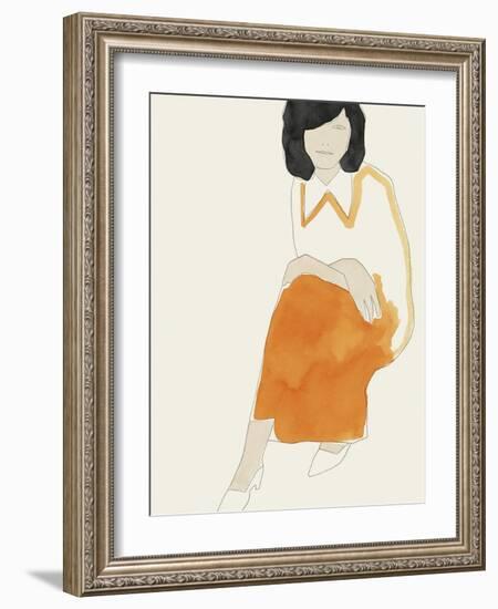 High Fashion - Addison-Aurora Bell-Framed Giclee Print