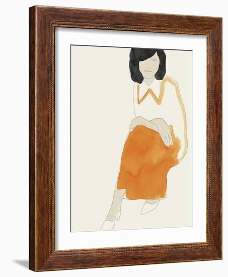 High Fashion - Addison-Aurora Bell-Framed Giclee Print