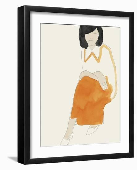 High Fashion - Addison-Aurora Bell-Framed Giclee Print