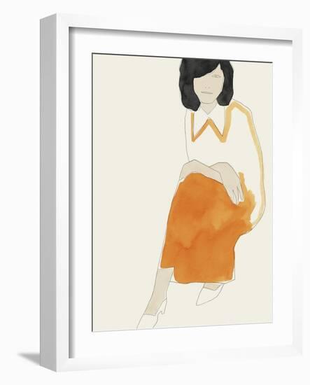 High Fashion - Addison-Aurora Bell-Framed Giclee Print