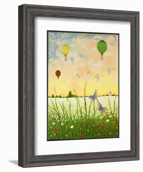 High Flyers, 2011-Pat Scott-Framed Giclee Print