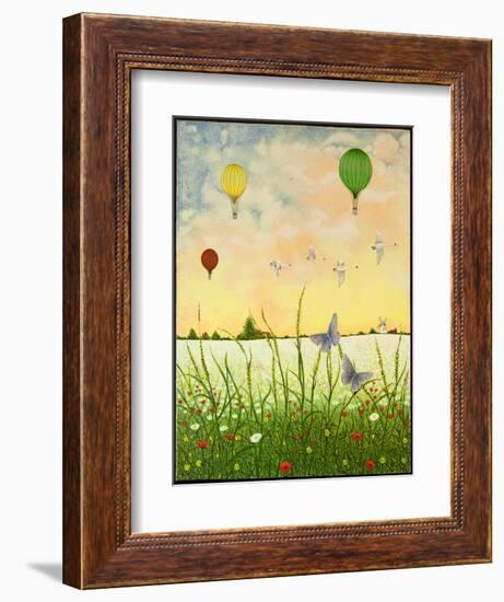 High Flyers, 2011-Pat Scott-Framed Giclee Print