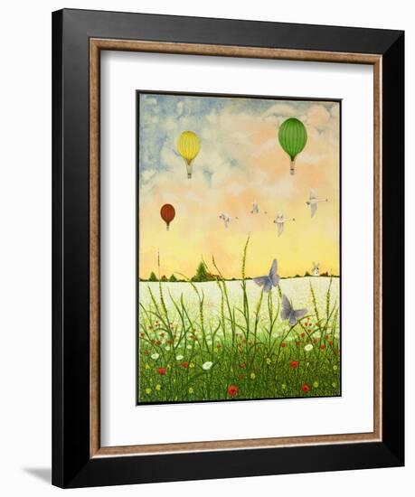 High Flyers, 2011-Pat Scott-Framed Giclee Print