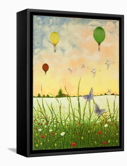 High Flyers, 2011-Pat Scott-Framed Premier Image Canvas