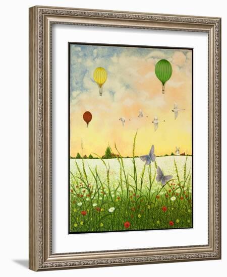 High Flyers, 2011-Pat Scott-Framed Giclee Print