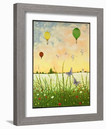 High Flyers, 2011-Pat Scott-Framed Giclee Print