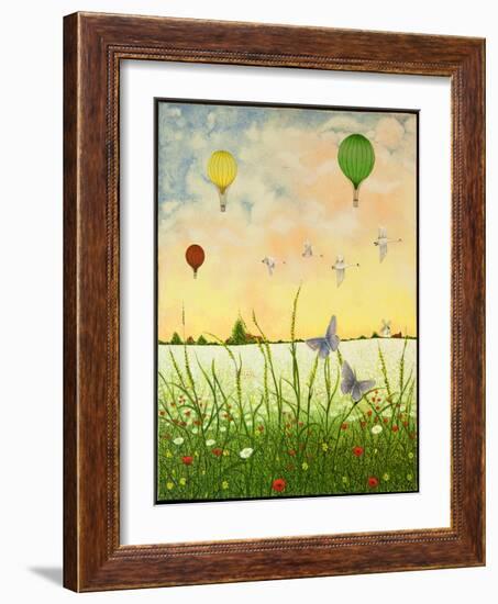 High Flyers, 2011-Pat Scott-Framed Giclee Print