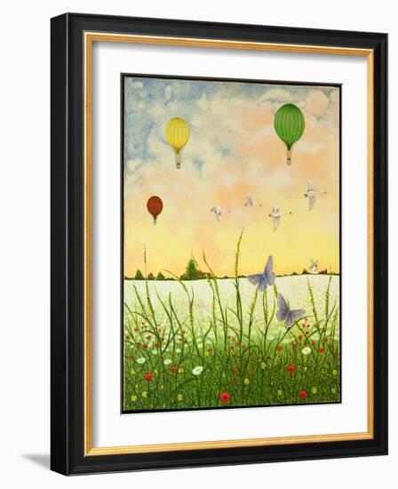 High Flyers, 2011-Pat Scott-Framed Giclee Print