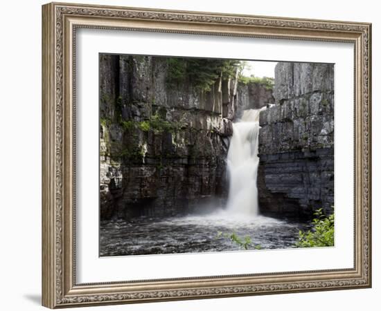 High Force Waterfall, 70 Feet (21 M) High, Upper Teesdale, County Durham, England, United Kingdom, -Nick Servian-Framed Photographic Print