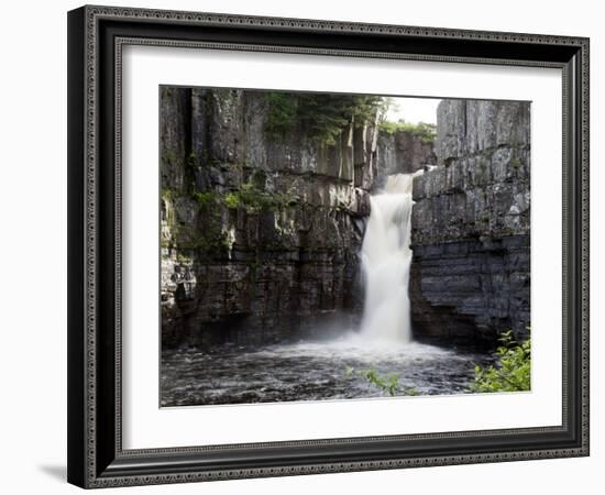 High Force Waterfall, 70 Feet (21 M) High, Upper Teesdale, County Durham, England, United Kingdom, -Nick Servian-Framed Photographic Print