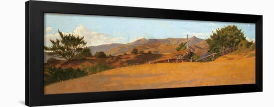 High Ground-Odoardo Borrani-Framed Giclee Print