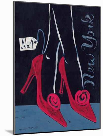 High Heels New York-Jennifer Matla-Mounted Art Print