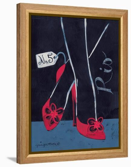 High Heels Rio-Jennifer Matla-Framed Stretched Canvas