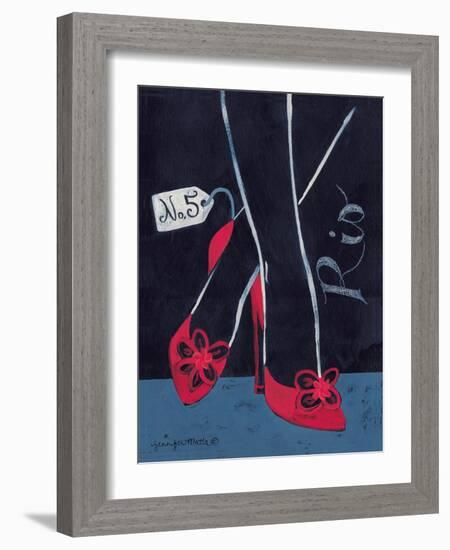 High Heels Rio-Jennifer Matla-Framed Art Print