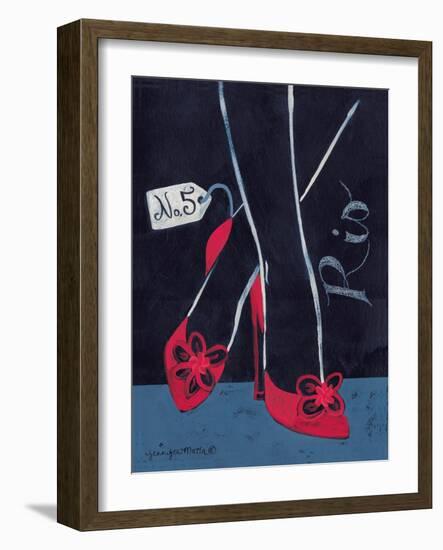 High Heels Rio-Jennifer Matla-Framed Art Print