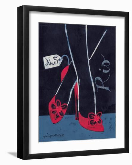 High Heels Rio-Jennifer Matla-Framed Art Print