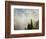 High in the Mountains-Albert Bierstadt-Framed Giclee Print