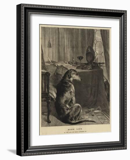 High Life-Edwin Landseer-Framed Giclee Print