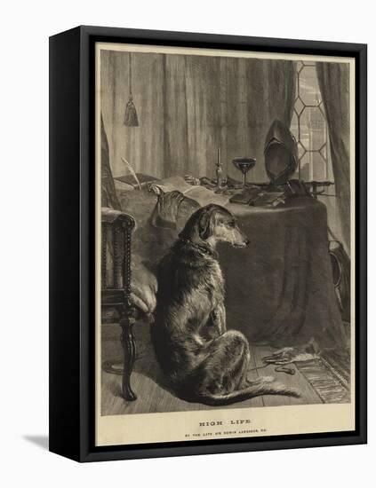 High Life-Edwin Landseer-Framed Premier Image Canvas