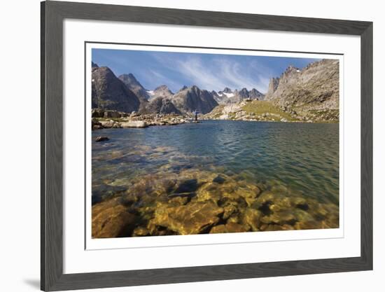 High Mountain Fishing-Donald Paulson-Framed Giclee Print