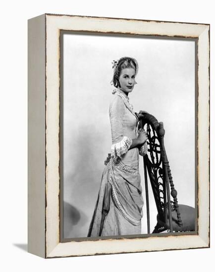 HIGH NOON, 1952 directed by FRED ZINNEMANN Grace Kelly (b/w photo)-null-Framed Stretched Canvas