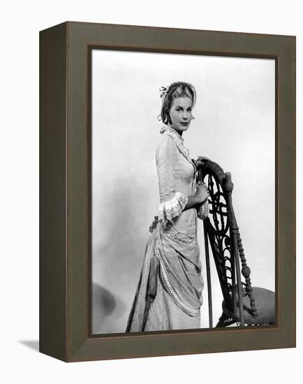 HIGH NOON, 1952 directed by FRED ZINNEMANN Grace Kelly (b/w photo)-null-Framed Stretched Canvas