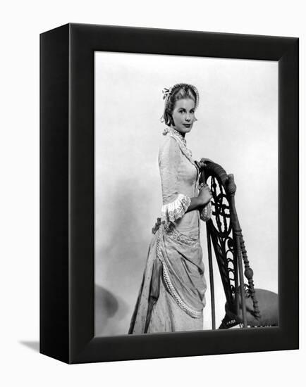 HIGH NOON, 1952 directed by FRED ZINNEMANN Grace Kelly (b/w photo)-null-Framed Stretched Canvas