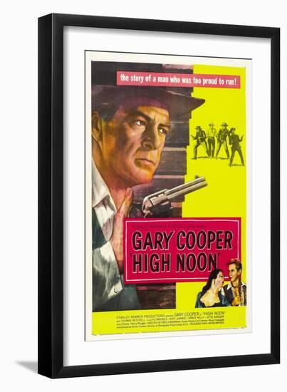 High Noon, 1952, Directed by Fred Zinnemann-null-Framed Giclee Print