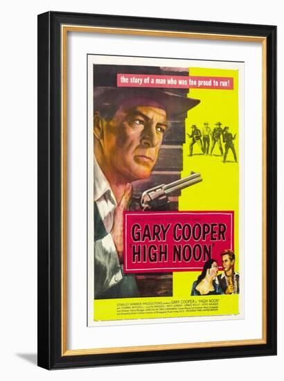 High Noon, 1952, Directed by Fred Zinnemann-null-Framed Giclee Print