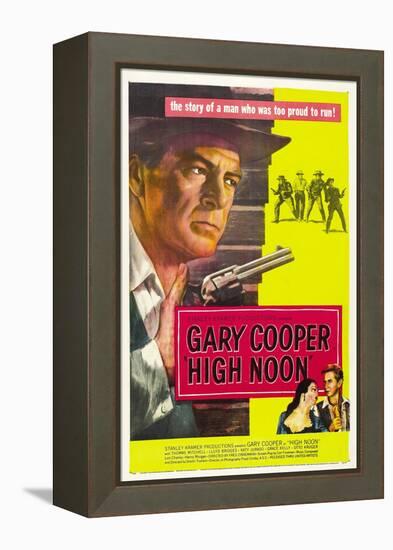 High Noon, 1952, Directed by Fred Zinnemann-null-Framed Premier Image Canvas