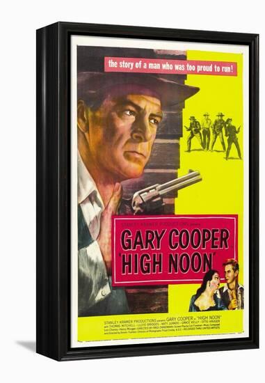 High Noon, 1952, Directed by Fred Zinnemann-null-Framed Premier Image Canvas