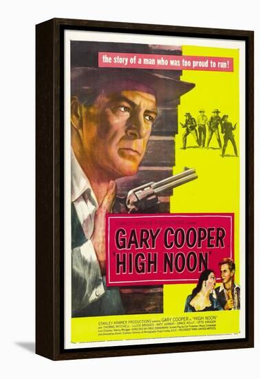 High Noon, 1952, Directed by Fred Zinnemann-null-Framed Premier Image Canvas