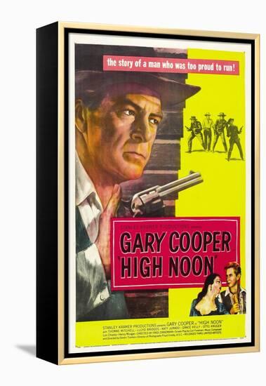 High Noon, 1952, Directed by Fred Zinnemann-null-Framed Premier Image Canvas