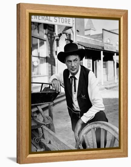 High Noon, 1952-null-Framed Premier Image Canvas