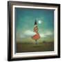 High Notes for Low Clouds-Duy Huynh-Framed Art Print