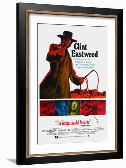 High Plains Drifter, (AKA La Venganza Del Muerto), 1973-null-Framed Giclee Print