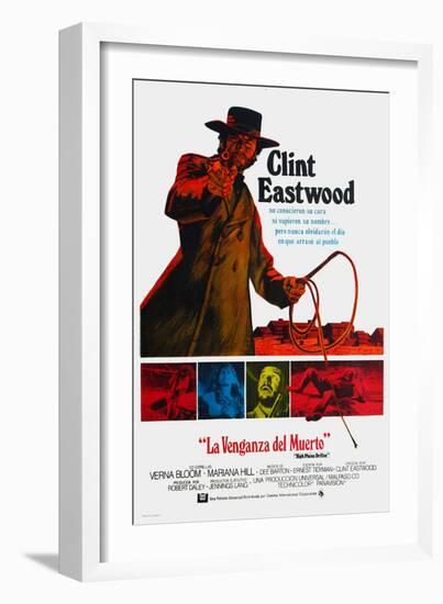 High Plains Drifter, (AKA La Venganza Del Muerto), 1973-null-Framed Giclee Print