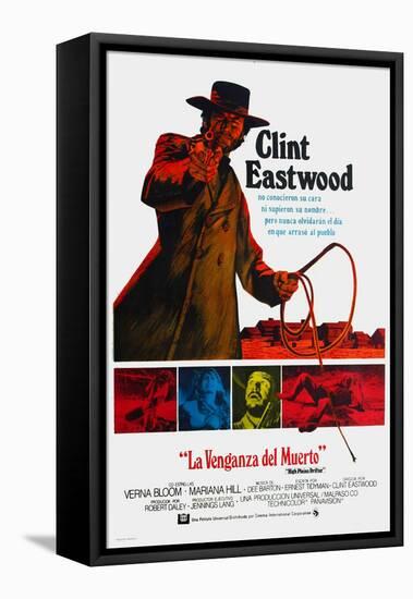 High Plains Drifter, (AKA La Venganza Del Muerto), 1973-null-Framed Premier Image Canvas