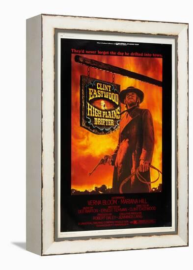 High Plains Drifter-null-Framed Stretched Canvas