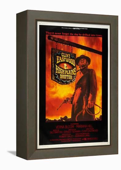 High Plains Drifter-null-Framed Stretched Canvas