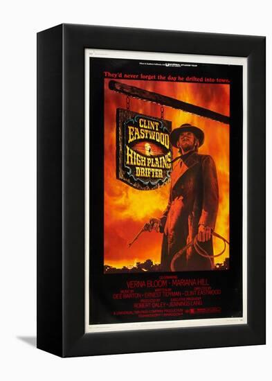 High Plains Drifter-null-Framed Stretched Canvas