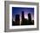 High Rise Buildings LA CA-Gary Conner-Framed Photographic Print