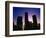 High Rise Buildings LA CA-Gary Conner-Framed Photographic Print