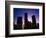 High Rise Buildings LA CA-Gary Conner-Framed Photographic Print