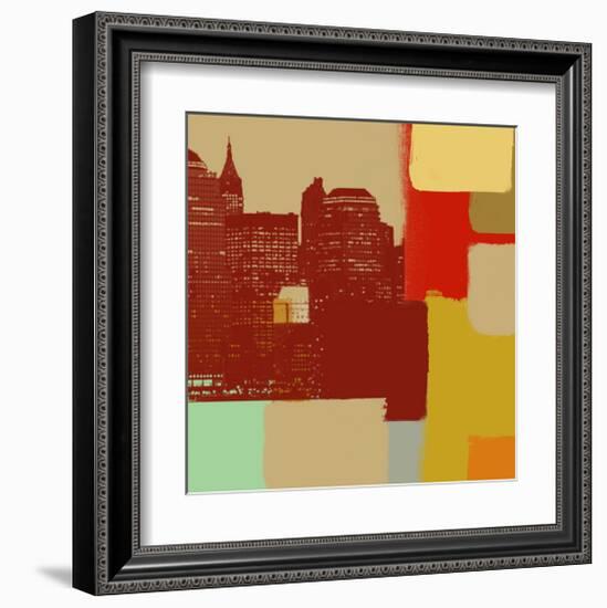 High Rise Buildings-Yashna-Framed Art Print