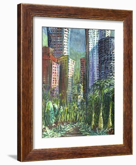 High Rise, Hong Kong, 1997-Antonia Myatt-Framed Giclee Print