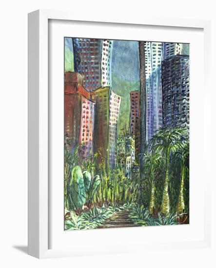 High Rise, Hong Kong, 1997-Antonia Myatt-Framed Giclee Print